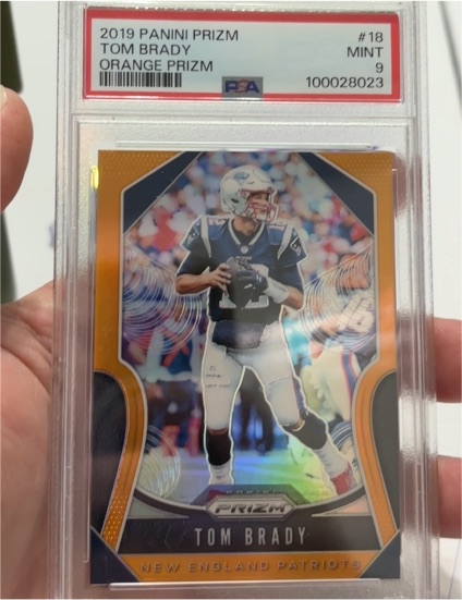 2019 Panini Prizm #18 Tom Brady — front