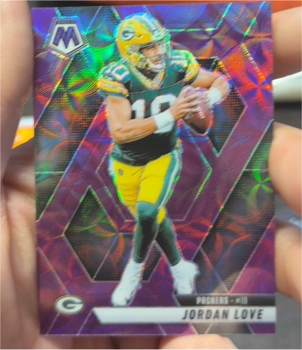2025 Panini Mosaic #30 Jordan Love — front
