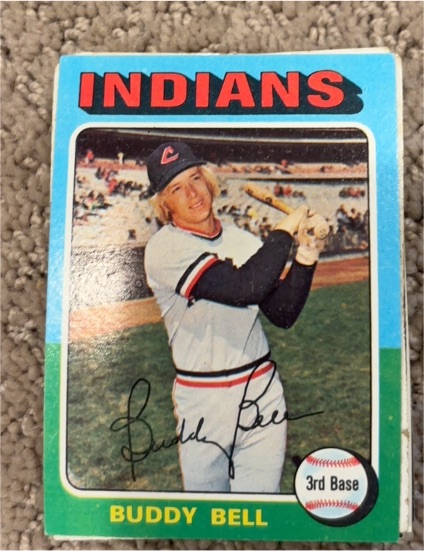 1975 Topps #38 Buddy Bell — front