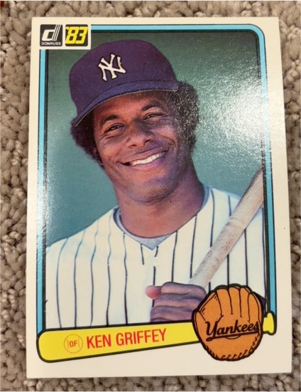 1983 Donruss #486 Ken Griffey — front