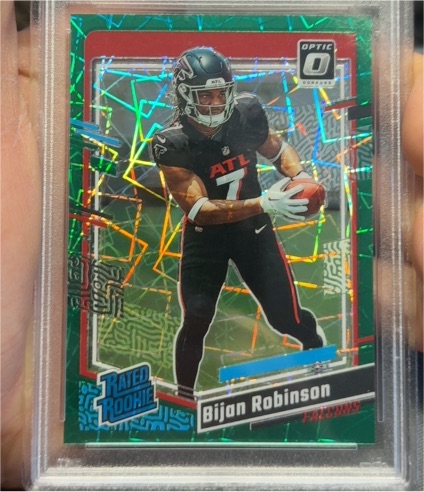 2023 Donruss Optic #206 Bijan Robinson — front