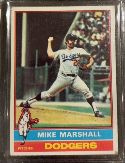 1976 Topps #465 Mike Marshall — front