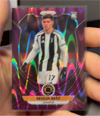 2025 Panini Prizm FIFA Club World Cup #126 Vasilije Adzic — front