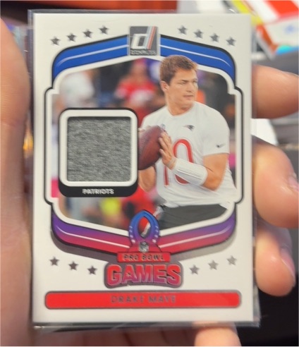 2025 Donruss Pro Bowl Games #PBM-DME Drake Maye — front