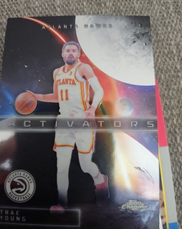 2025-26 Topps Chrome #AC-5 Trae Young Activators — front