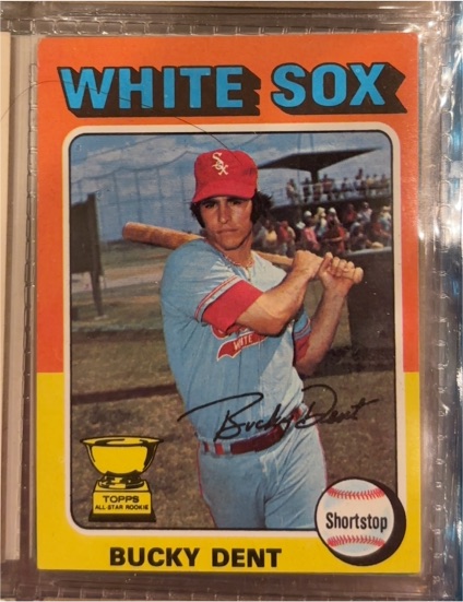 1975 Topps #299 Bucky Dent — front