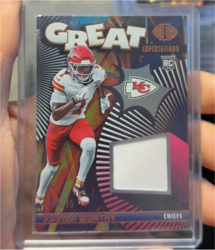 2024 Panini Illusions Great Expectations #GE-XWY Xavier Worthy — front