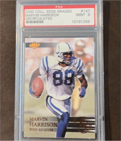 2000 Collector's Edge #147 Marvin Harrison — front