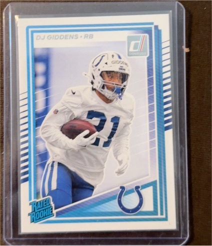 2025 Panini Donruss #364 DJ Giddens — front