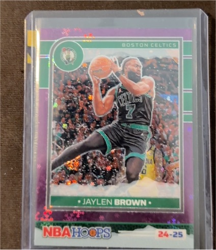 2024-25 Panini NBA Hoops #122 Jaylen Brown — front