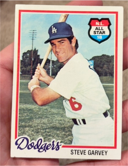1978 Topps Baseball #350 Steve Garvey — front