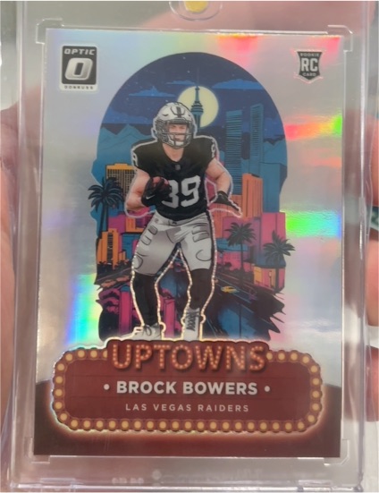 2024 Panini Donruss Optic Uptowns #8 Brock Bowers — front