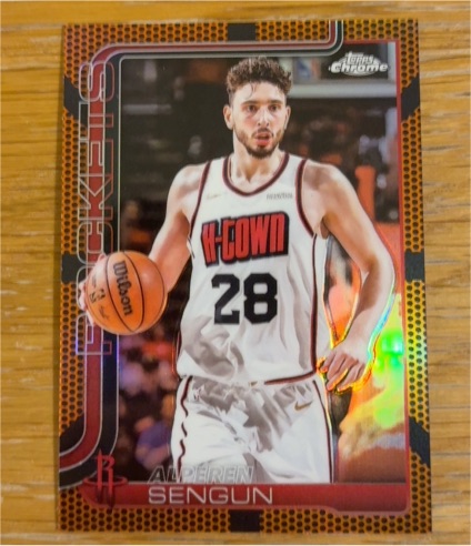2025-26 Topps Chrome #98 Alperen Sengun — front