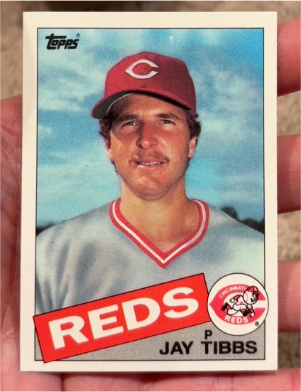 1985 Topps #573 Jay Tibbs — front