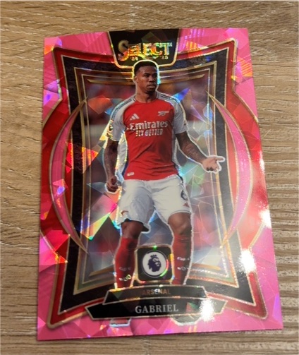 2024-25 Panini Select Premier League Terrace #35 Gabriel — front