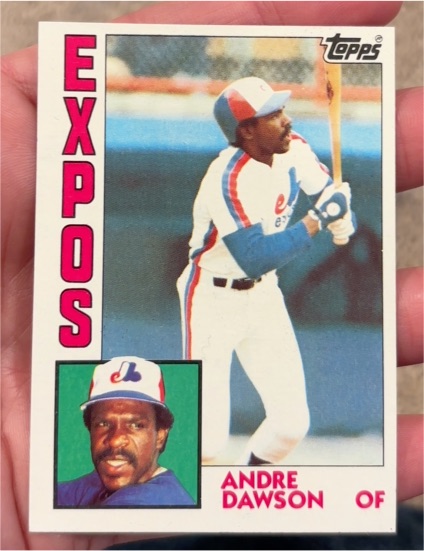 1984 Topps #200 Andre Dawson — front
