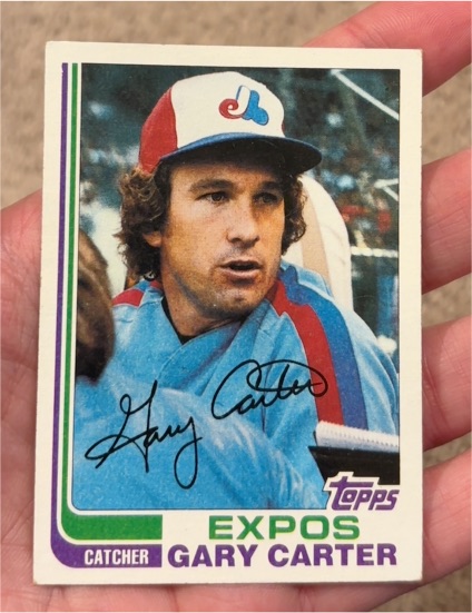 1982 Topps #730 Gary Carter — front