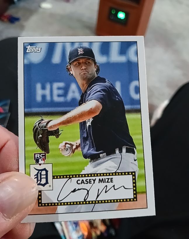 2021 Topps 1952 Topps Redux #T52-7 Casey Mize — front