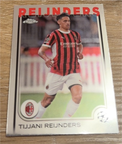 2024-25 Topps Chrome UEFA Club Competitions #139 Tijjani Reijnders — front