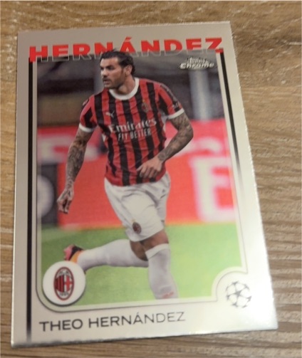 2024-25 Topps UEFA Club Competitions #65 Theo Hernández — front