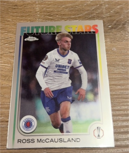 2024-25 Topps Chrome UEFA Club Competitions #49 Ross McCausland — front