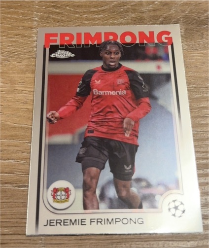 2024-25 Topps Chrome #78 Jeremie Frimpong — front