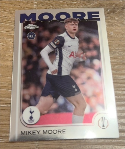 2024-25 Topps Chrome UEFA Club Competitions #199 Mikey Moore — front