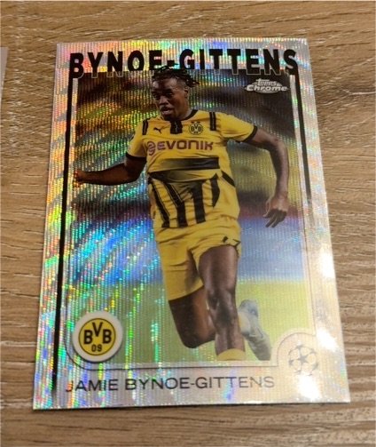 2024-25 Topps Chrome UEFA #58 Jamie Bynoe-Gittens — front