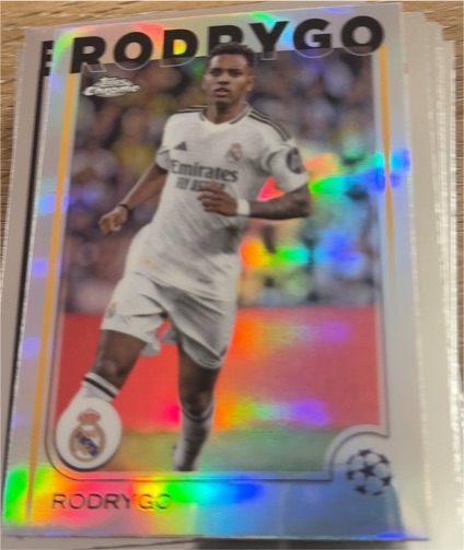2024-25 Topps Chrome UEFA Club Competitions #48 Rodrygo — front