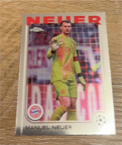2024-25 Topps Chrome UEFA Club Competitions #101 Manuel Neuer — front