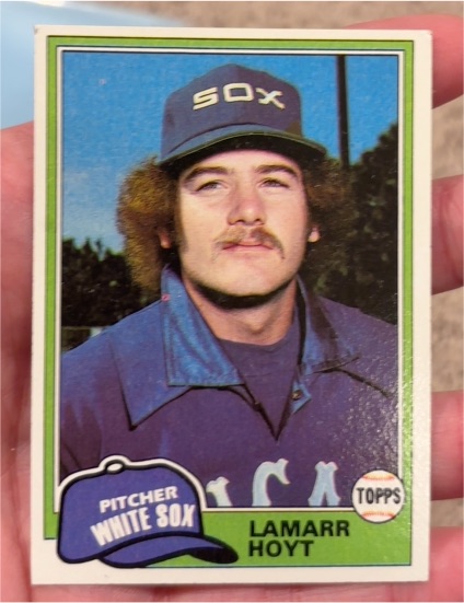 1981 Topps #164 LaMarr Hoyt — front