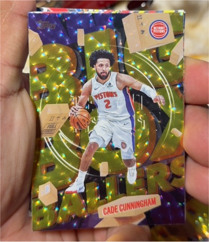 2025-26 Topps Big Box Ballers #BB-38 Cade Cunningham — front