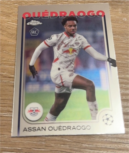 2024-25 Topps Chrome UEFA Club Competitions #83 Assan Ouédraogo — front