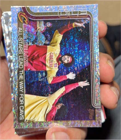 2025-26 Topps #278 For The Land: All-Stars Lead The Way For Cavs Donovan Mitchell — front