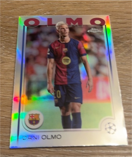 2024-25 Topps Chrome UEFA Club Competitions #94 Dani Olmo — front