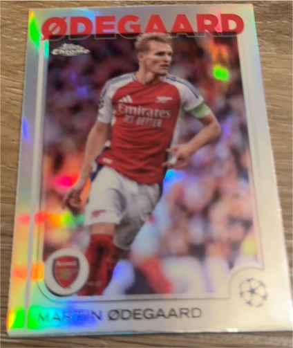 2024-25 Topps Chrome UEFA Champions League #62 Martin Odegaard — front
