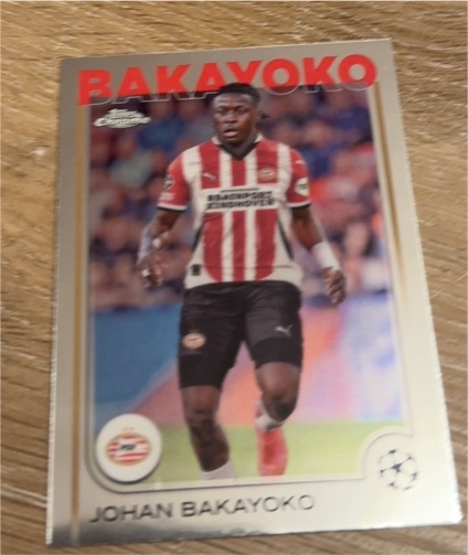 2024-25 Topps Chrome UEFA Club Competitions #178 Johan Bakayoko — front