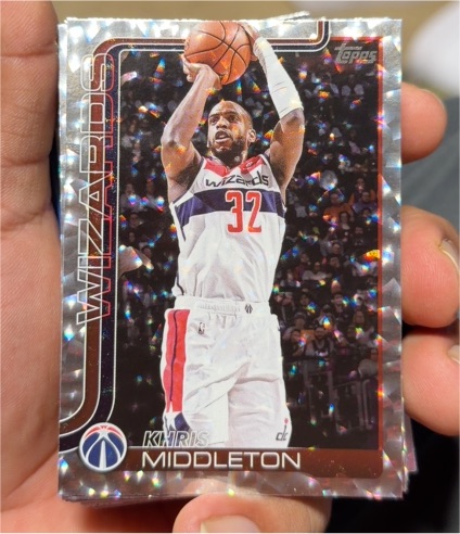 2025-26 Topps #100 Khris Middleton — front
