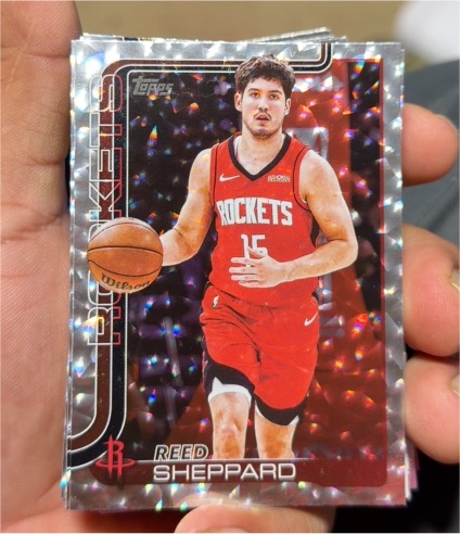 2025-26 Topps #178 Reed Sheppard — front