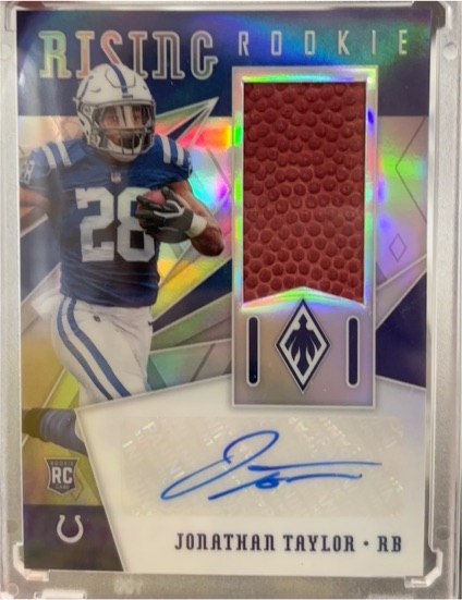 2020 Panini Phoenix Rising Rookie #Jonathan Taylor — front
