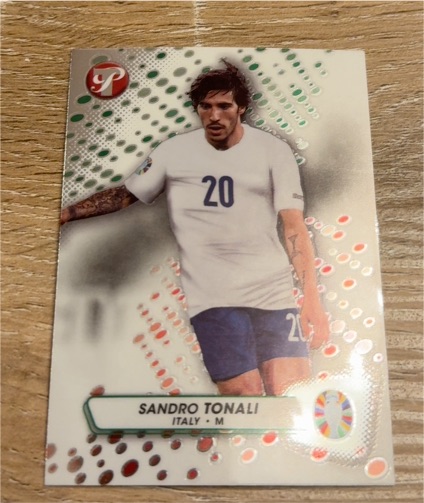 2023 Topps Pristine Road to UEFA Euro 2024 #92 Sandro Tonali — front