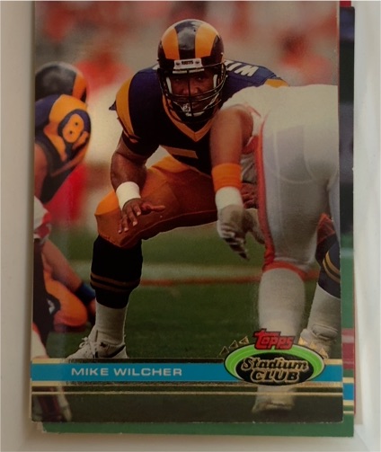 1991 Topps Stadium Club #335 Mike Wilcher — front