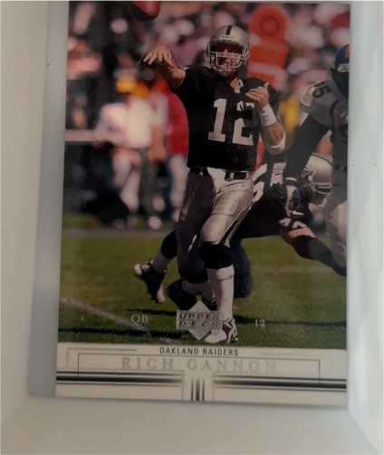 2001 Upper Deck #119 Rich Gannon — front