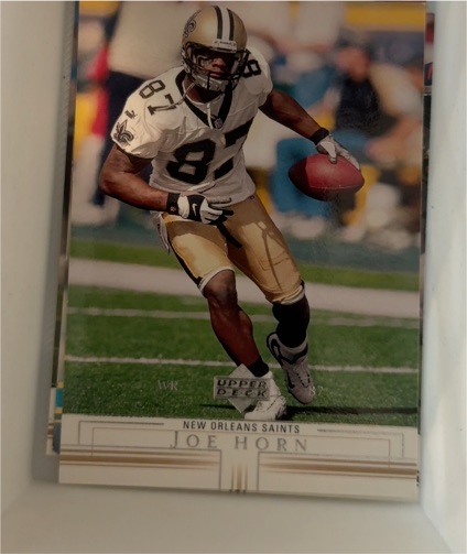 2001 Upper Deck #101 Joe Horn — front