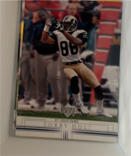 2001 Upper Deck #138 Torry Holt — front