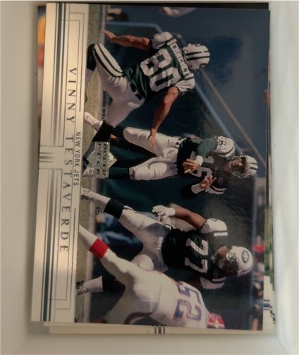2001 Upper Deck #112 Vinny Testaverde — front