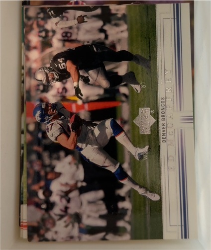 2001 Upper Deck Rookie F/X #194 Ed McCaffrey — front