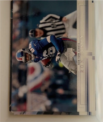 2001 Upper Deck #110 Ron Dixon — front