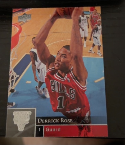 2009-10 Upper Deck #21 Derrick Rose — front
