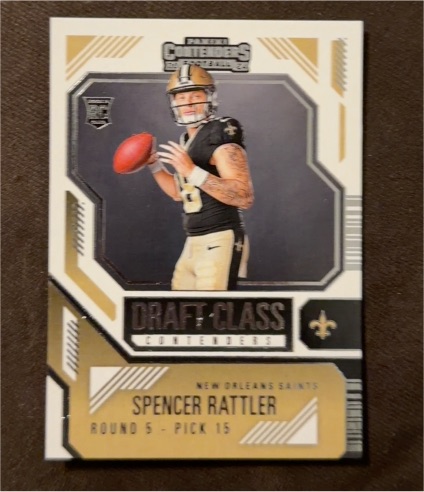 2024 Panini Contenders Draft Class #10 Spencer Rattler — front